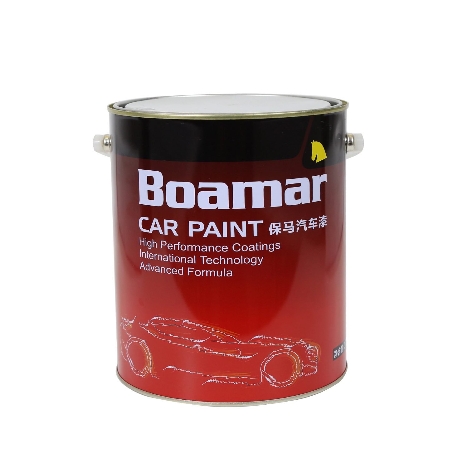 Boamar 1K Transparent Plastic Primer Car Paint